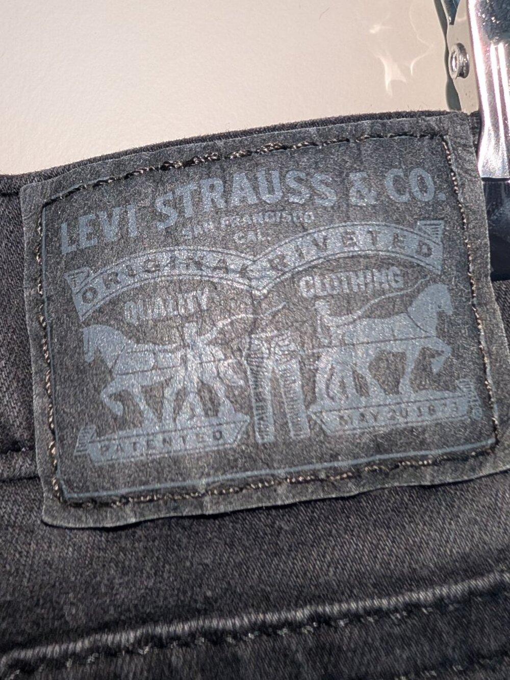 Levi’s Classic Straight Black Jeans Size 10 W30 L28